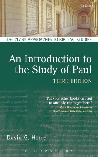 An Introduction to the Study of Paul, 3rd edition (2015)<br /><a href='http://humanities.exeter.ac.uk/staff/horrell'>David Horrell</a>