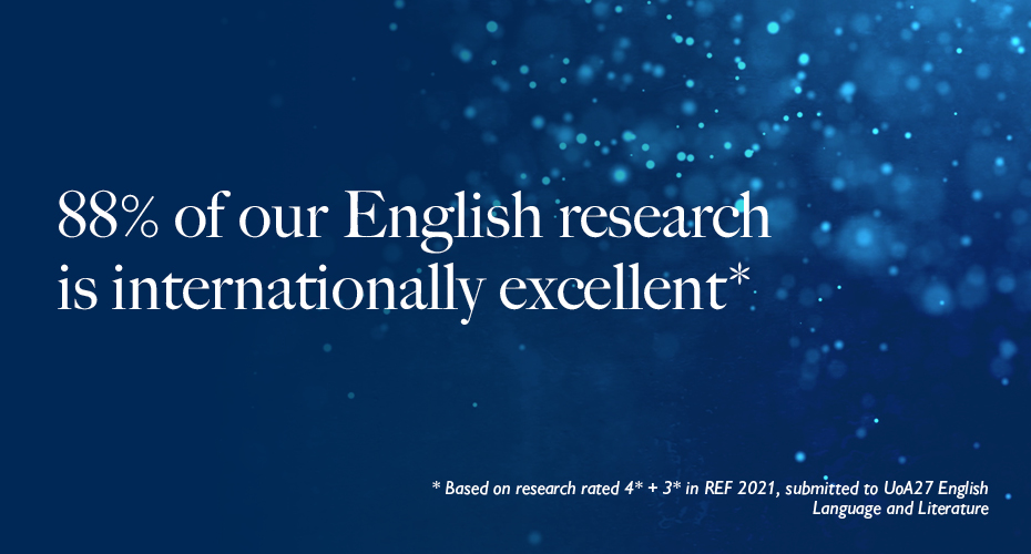 88% of our English research is internationally excellent